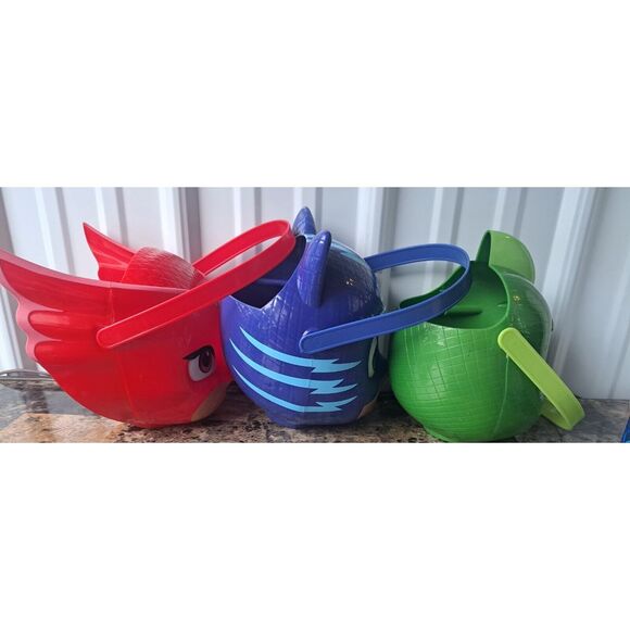 3 PJ MASKS  Halloween Easter Candy Plastic Bucket Pails - Picture 8 of 10